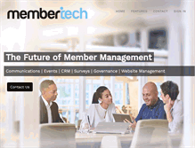 Tablet Screenshot of membertech.com